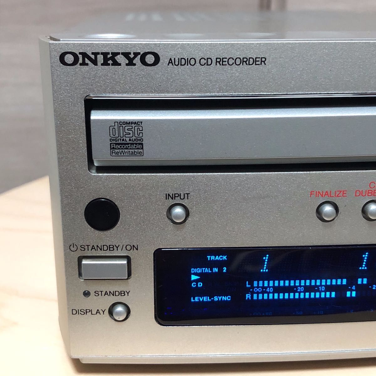 動作良好】ONKYO INTEC155 CDレコーダー CDR-201A