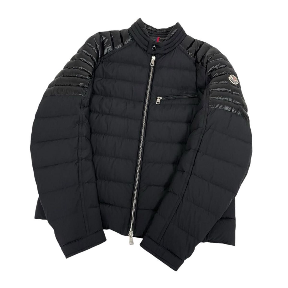 MONCLER モンクレール ダウンジャケット ライダース ロゴ サイズ MONCLER モンクレール ダウンジャケット ライダース ロゴ サイズ