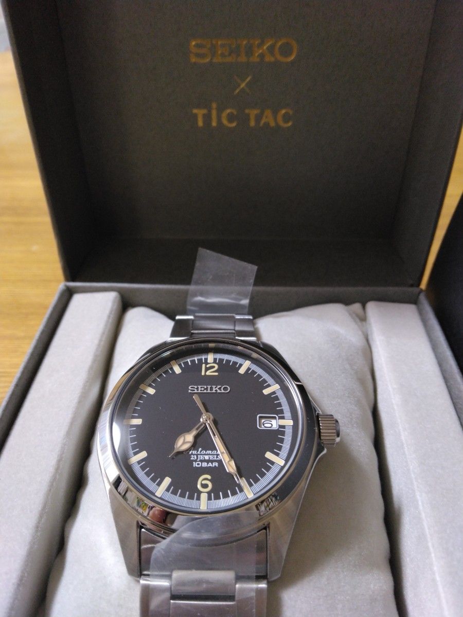 SEIKO SZSB006 自動巻き腕時計 TIC TAC コラボ 未使用品|Yahoo SEIKO SZSB006 自動巻き腕時計 TIC TAC コラボ 未使用品|Yahoo