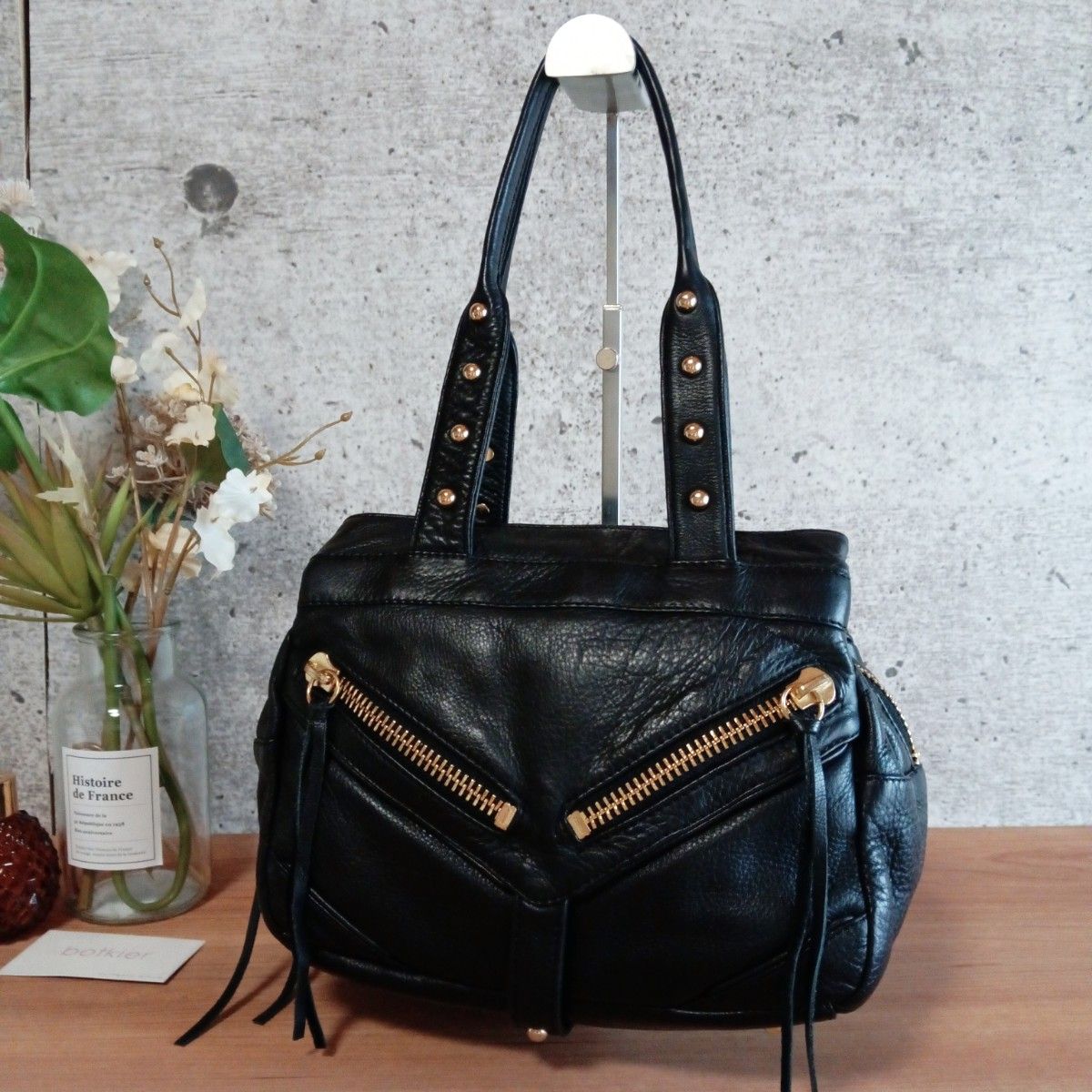 良品 botkier ボトキエ レザー ショルダーバッグ 鞄 レディース 良品 botkier ボトキエ レザー ショルダーバッグ 鞄 レディース