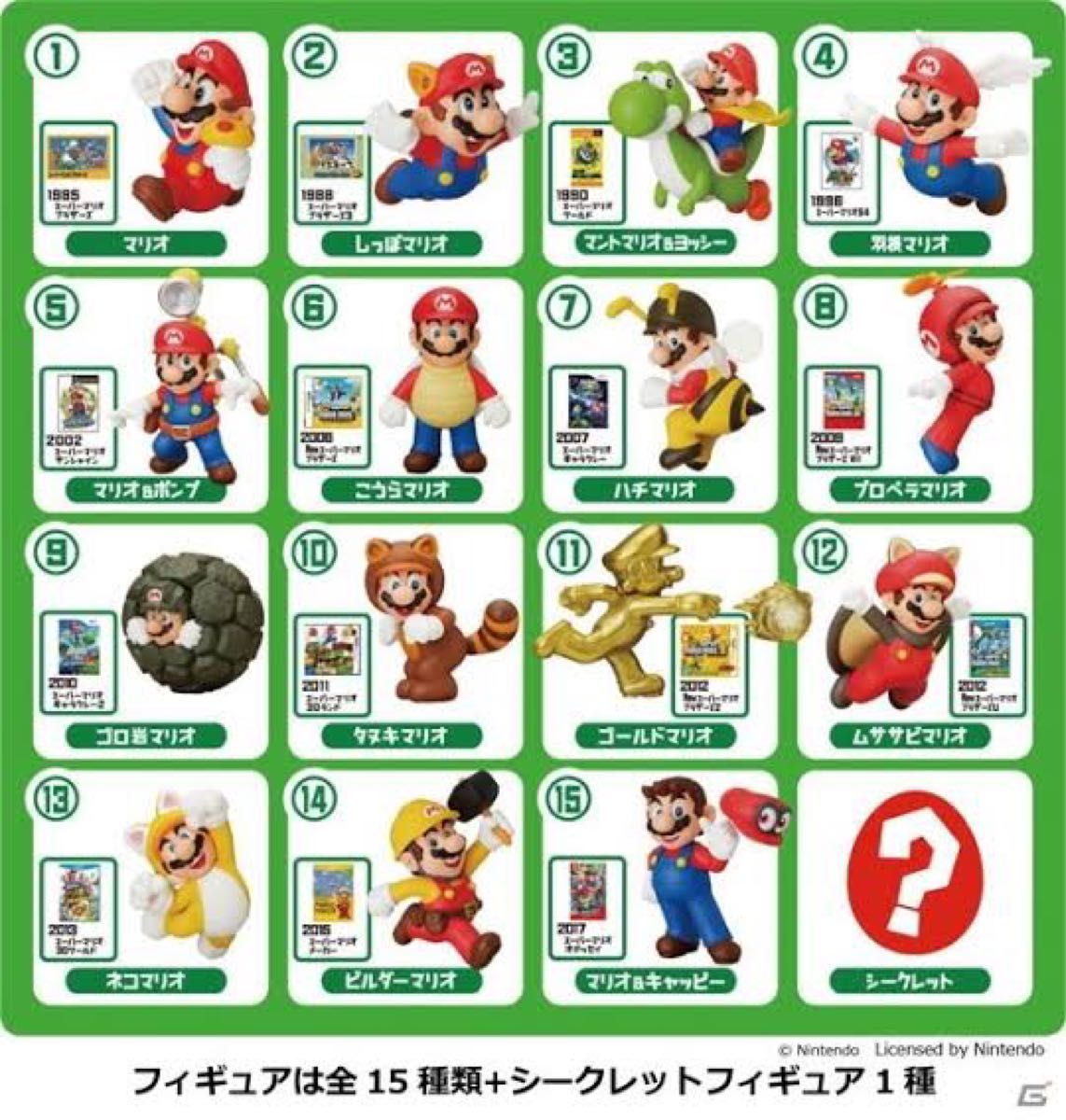 チョコエッグ スーパーマリオ 全16種のうち13種類セット|Yahoo チョコエッグ スーパーマリオ 全16種のうち13種類セット|Yahoo