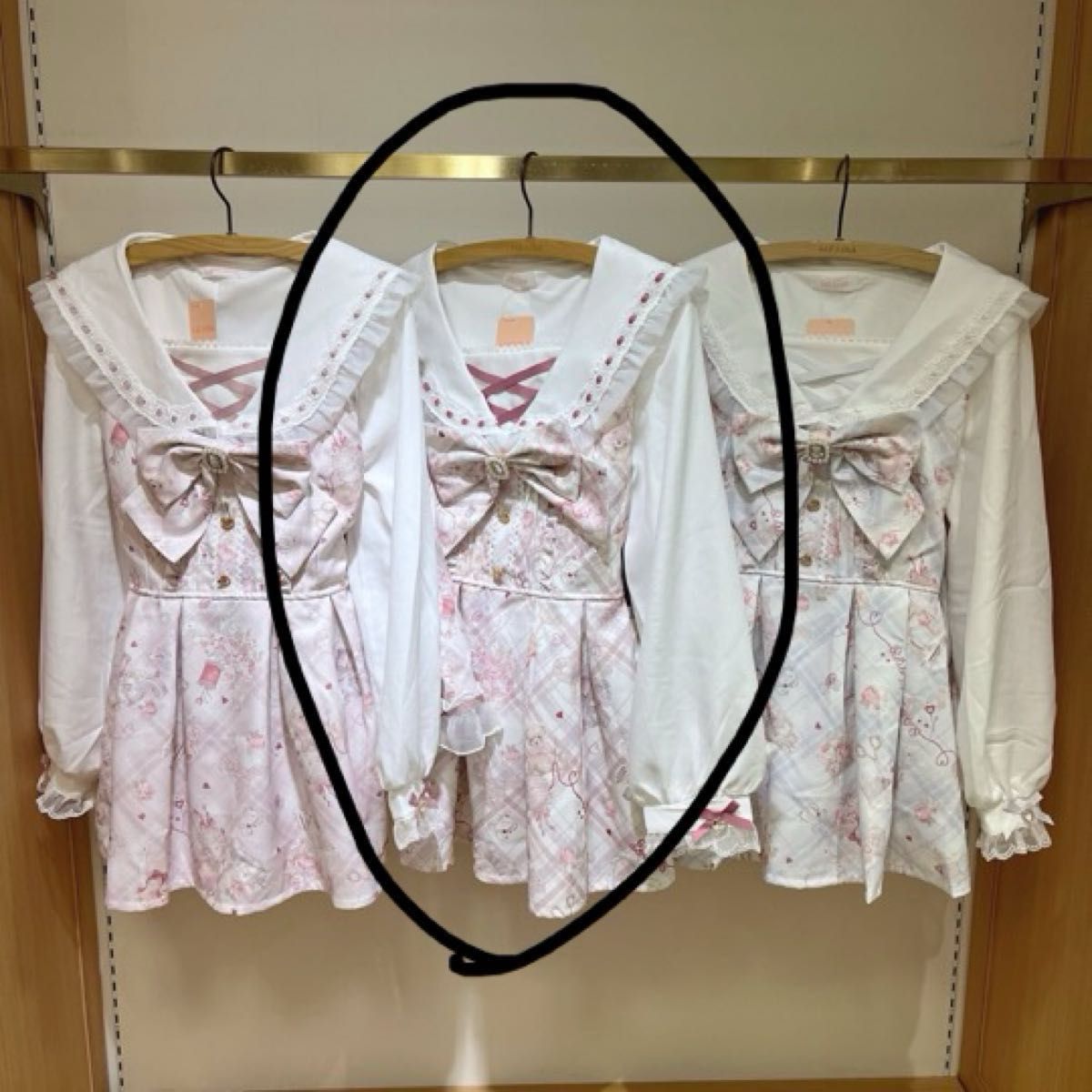 LIZ LISA Sewing Bear柄セットアップ ホワイト|Yahoo!フリマ LIZ LISA Sewing Bear柄セットアップ ホワイト|Yahoo!フリマ