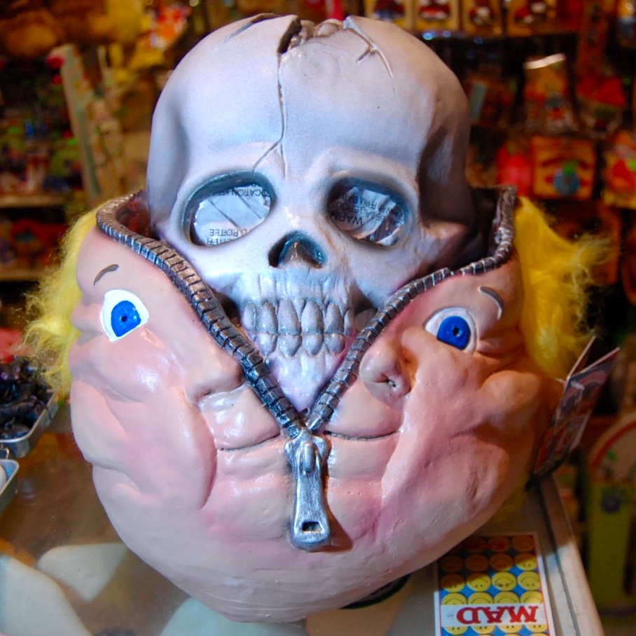 ga-bejipe il Kids BONEY TONY маска Garbage Pail Kids GPK Halloween маска America герой Skull череп ..