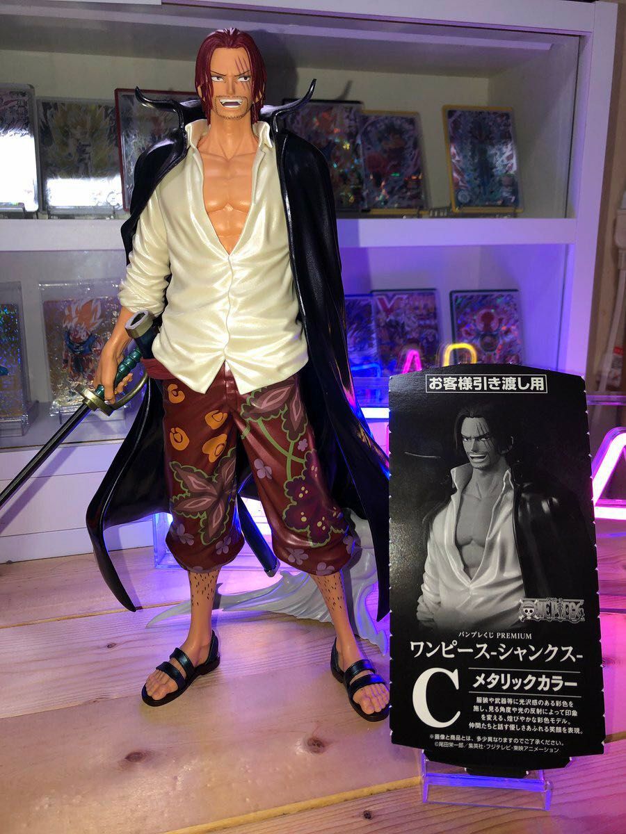 バンプレくじ プレミアム ワンピース シャンクス フィギュア C賞 バンプレくじ プレミアム ワンピース シャンクス フィギュア C賞