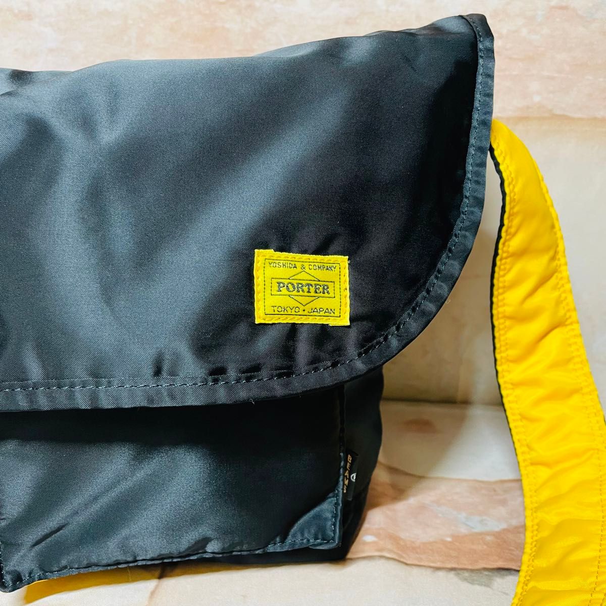 PORTER × BEAMS メッセンジャーバッグ 35周年 タンカー 限定 PORTER × BEAMS メッセンジャーバッグ 35周年 タンカー 限定