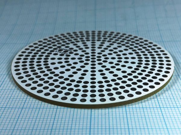  diameter 60mm round shape universal basis board -1* electron construction for *gala Epo * both sides *s Roo hole *1.6mm thickness * white color (U6000RW)