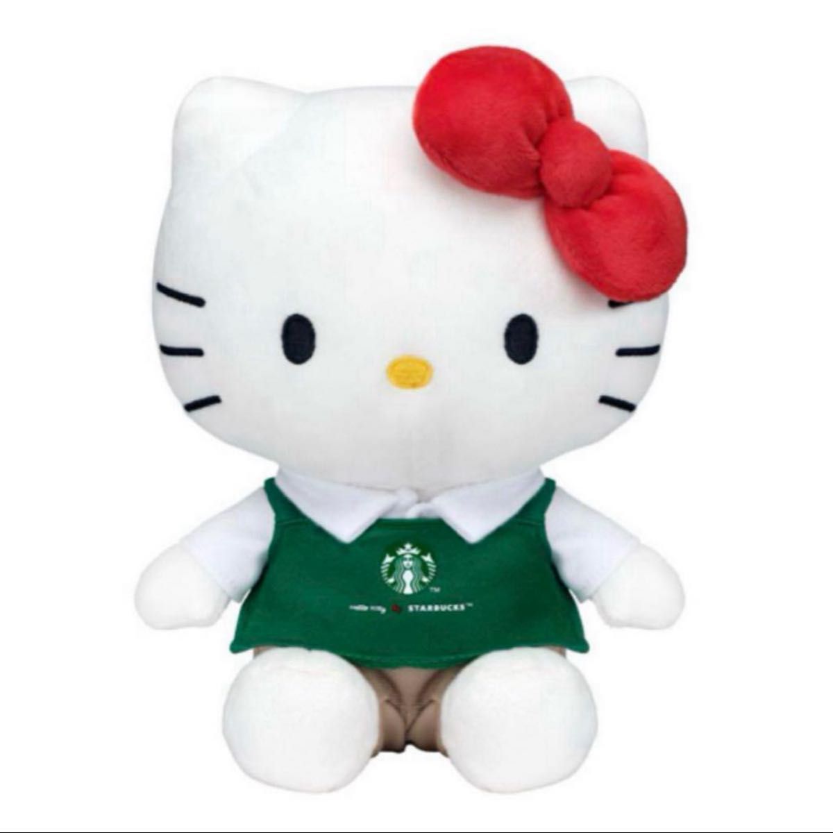 新品未開封】激レア キティ スタバ 海外 ぬいぐるみ コラボ 新品未開封】激レア キティ スタバ 海外 ぬいぐるみ コラボ