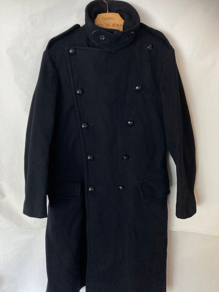 50s イギリス軍 CD ダブルブレスト グレートコート Size 5 50s イギリス軍 CD ダブルブレスト グレートコート Size 5