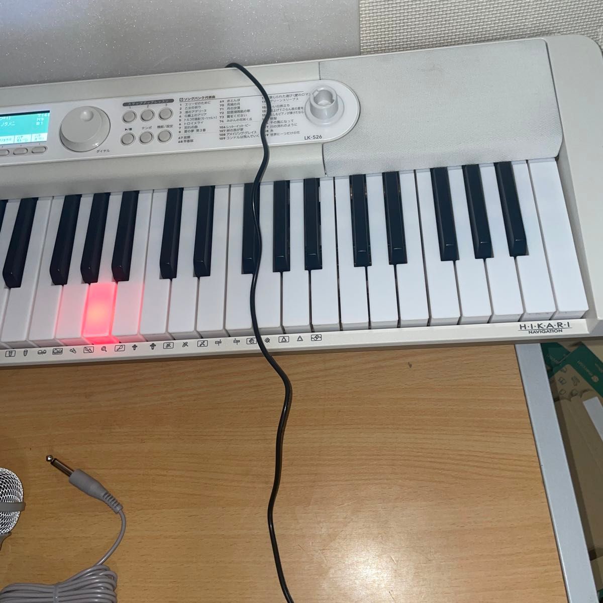 CASIO 楽らくキーボード 光ナビゲーション LK-526|Yahoo!フリマ CASIO 楽らくキーボード 光ナビゲーション LK-526|Yahoo!フリマ