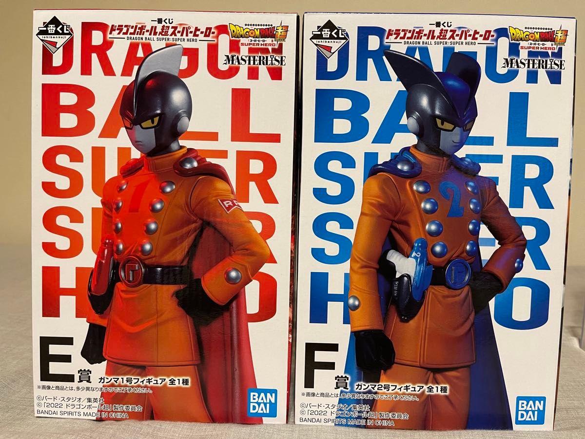ドラゴンボール フィギュア 一番くじ アドバージ ガンマ 1号 2号