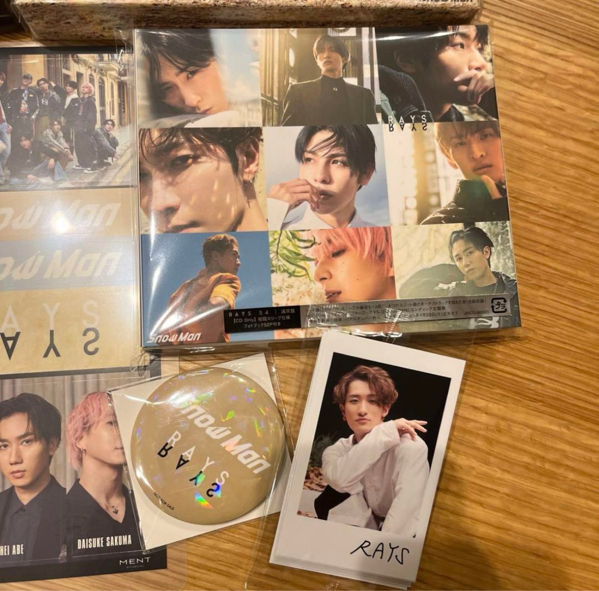 Snow Man アルバム「RAYS」3形態セット Blu-ray Snow Man アルバム「RAYS」3形態セット Blu-ray