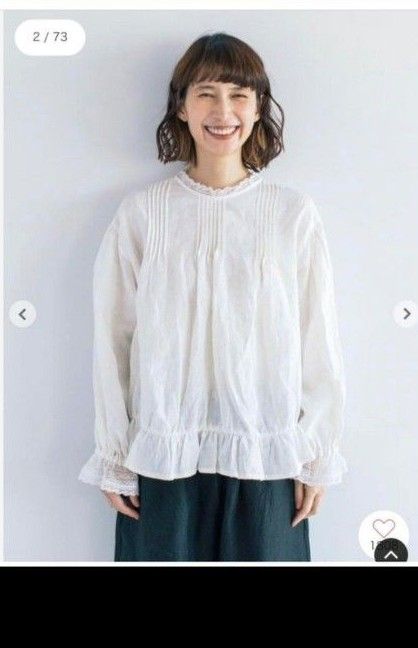 新品 kazumi×SamansaMos2 付け襟ブラウス オフ サマンサモスモス 新品 kazumi×SamansaMos2 付け襟ブラウス オフ サマンサモスモス