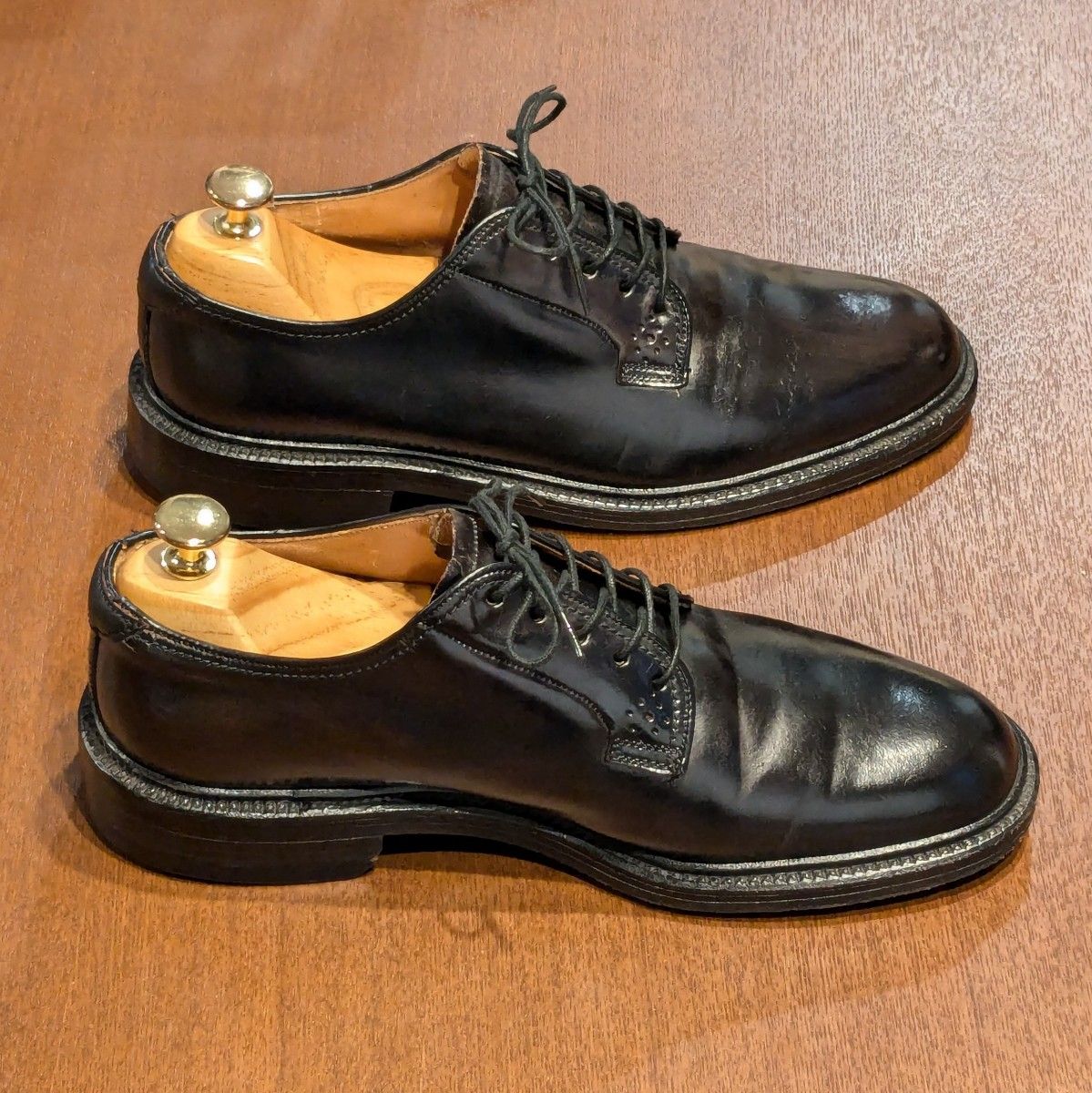 REGAL シェル コードバン 2112 25cm 旧リーガル プレーントゥ 黒 REGAL シェル コードバン 2112 25cm 旧リーガル プレーントゥ 黒
