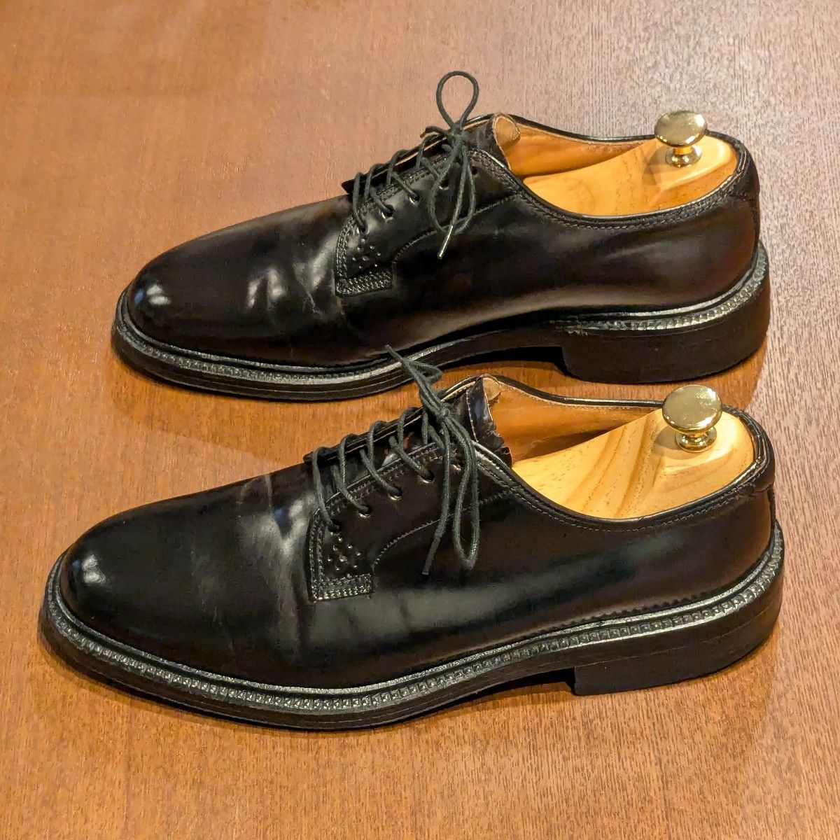 REGAL シェル コードバン 2112 25cm 旧リーガル プレーントゥ 黒 REGAL シェル コードバン 2112 25cm 旧リーガル プレーントゥ 黒