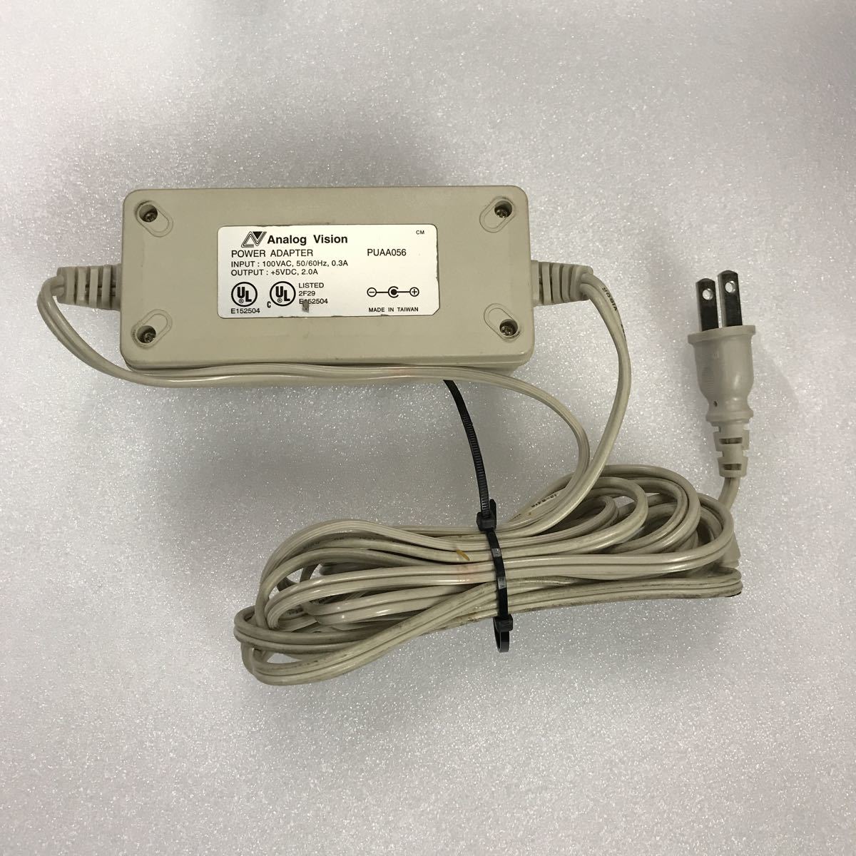 WM1134 Analog Vision POWER ADAPTER PUAA056 +5DC 2.0A 100VAC 50/60Hz0.3A free shipping 0108