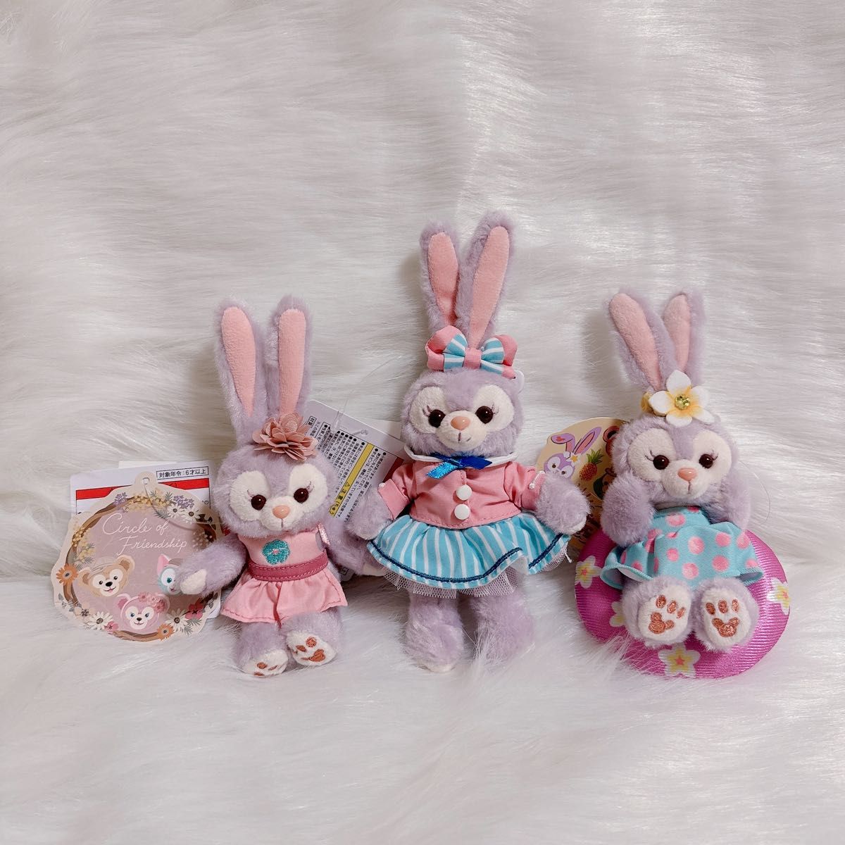 ステラルー ぬいぐるみ バッジ 3点セット ステラルー ぬいぐるみバッジ 3点セット ぬいぐるみ