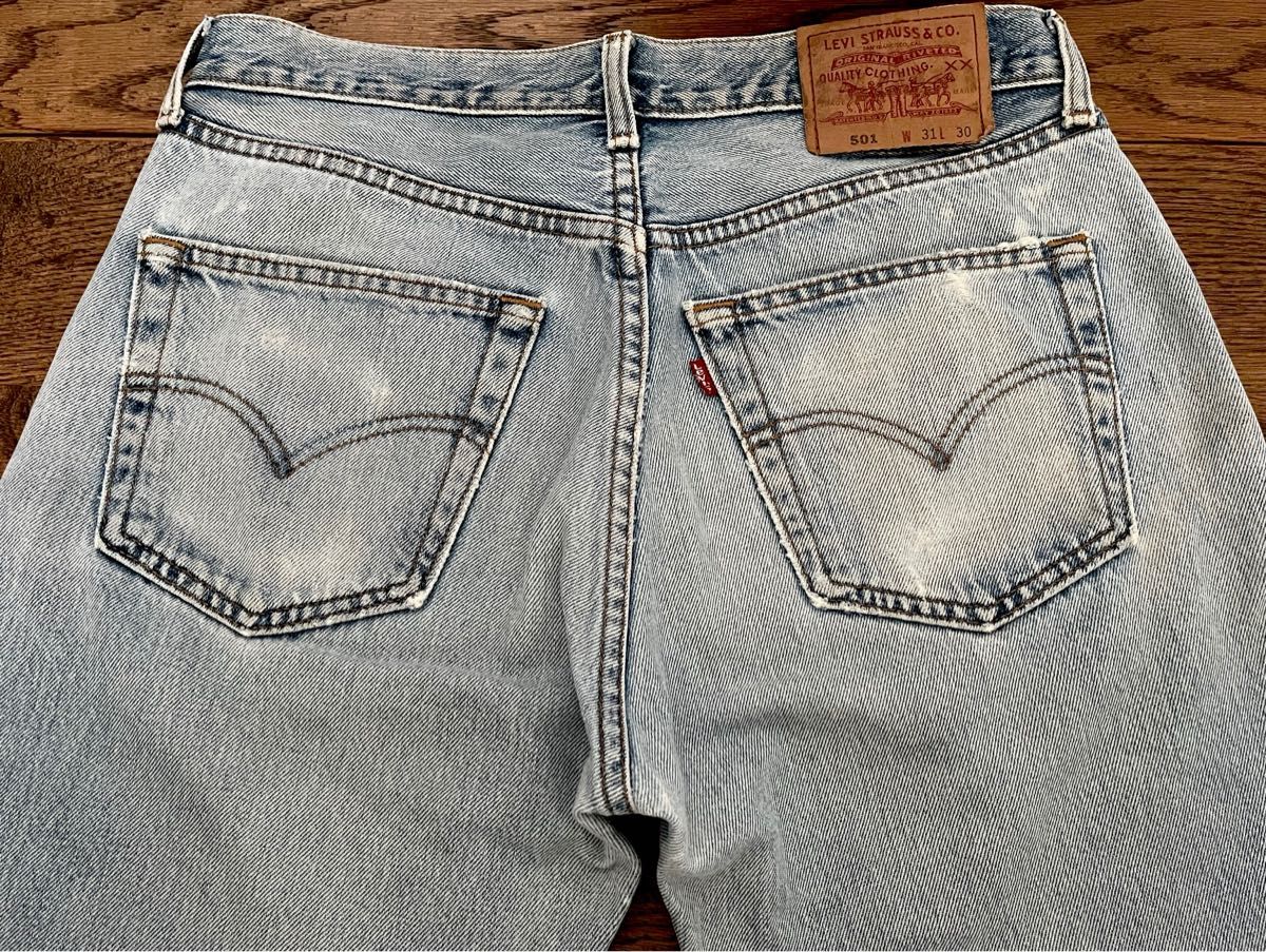VINTAGE /90s /Levi's /501 /リペア&ダメージジーンズ /SIZE W31 VINTAGE /90s /Levi's /501 /リペア&ダメージジーンズ /SIZE W31