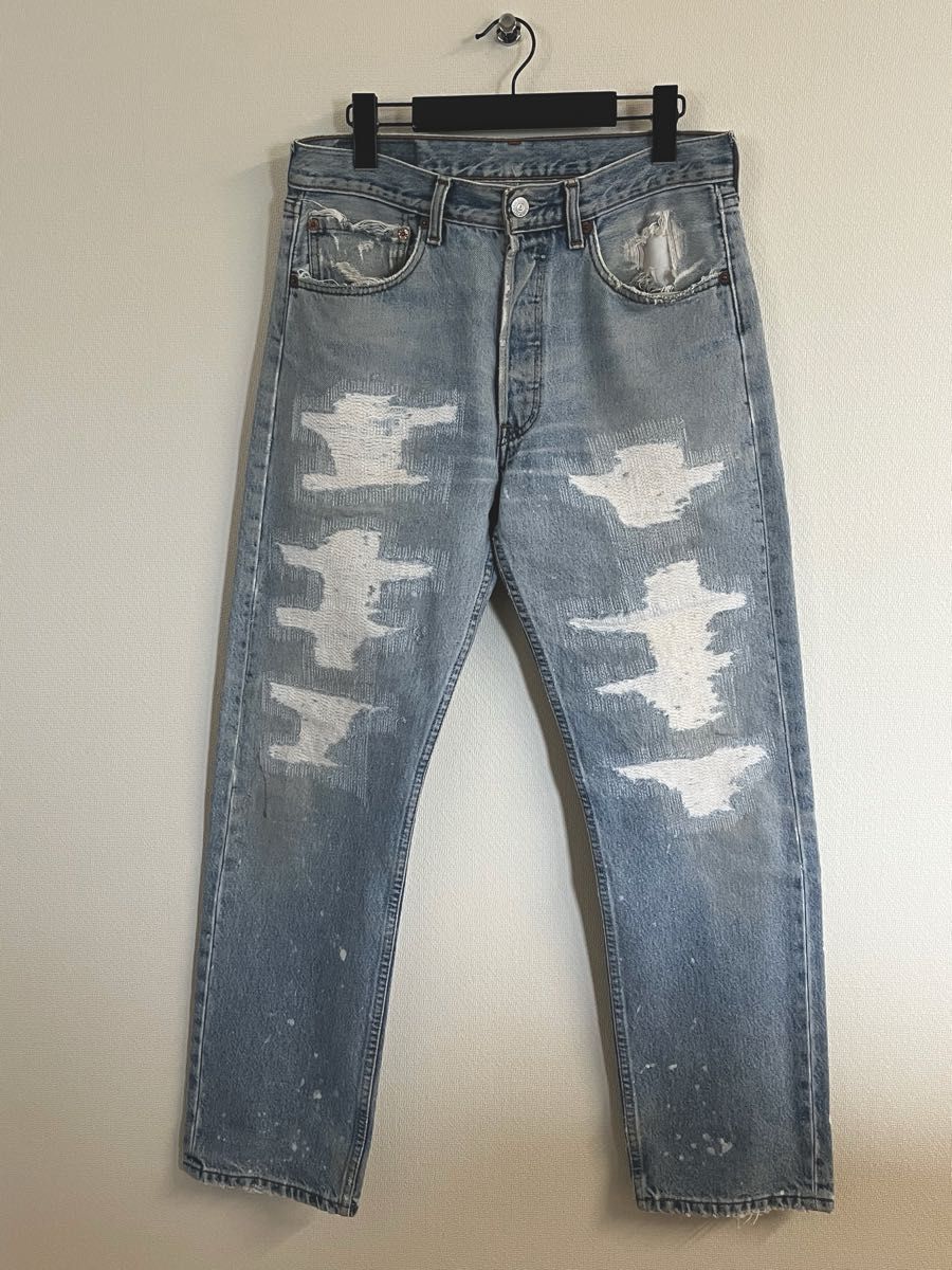 VINTAGE /90s /Levi's /501 /リペア&ダメージジーンズ /SIZE W31 VINTAGE /90s /Levi's /501 /リペア&ダメージジーンズ /SIZE W31