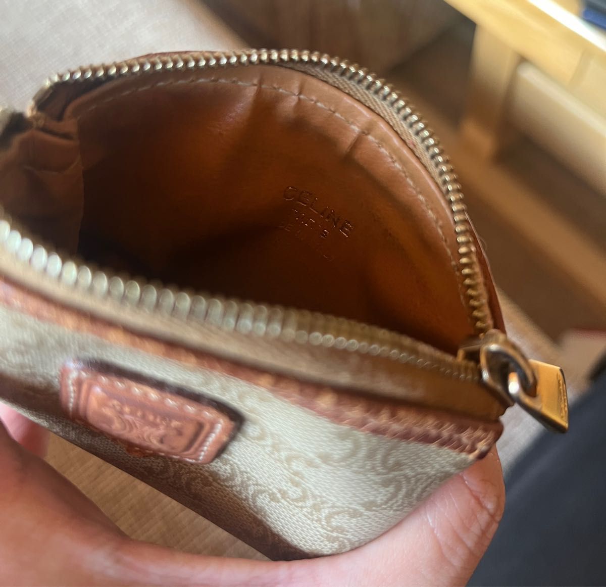 セリーヌ CELINE マカダム柄 コインケース コーティング セリーヌ CELINE マカダム柄 コインケース コーティング