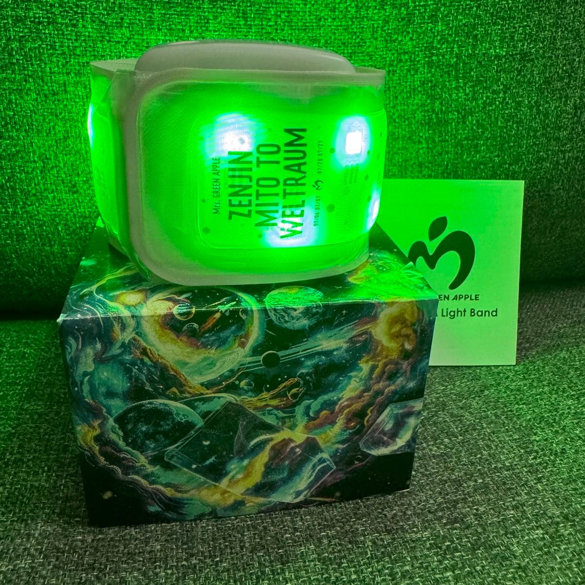即日発送 Mrs GREEN APPLE ミセスグリーンアップル ライトバンド 即日発送 Mrs GREEN APPLE ミセスグリーンアップル ライトバンド