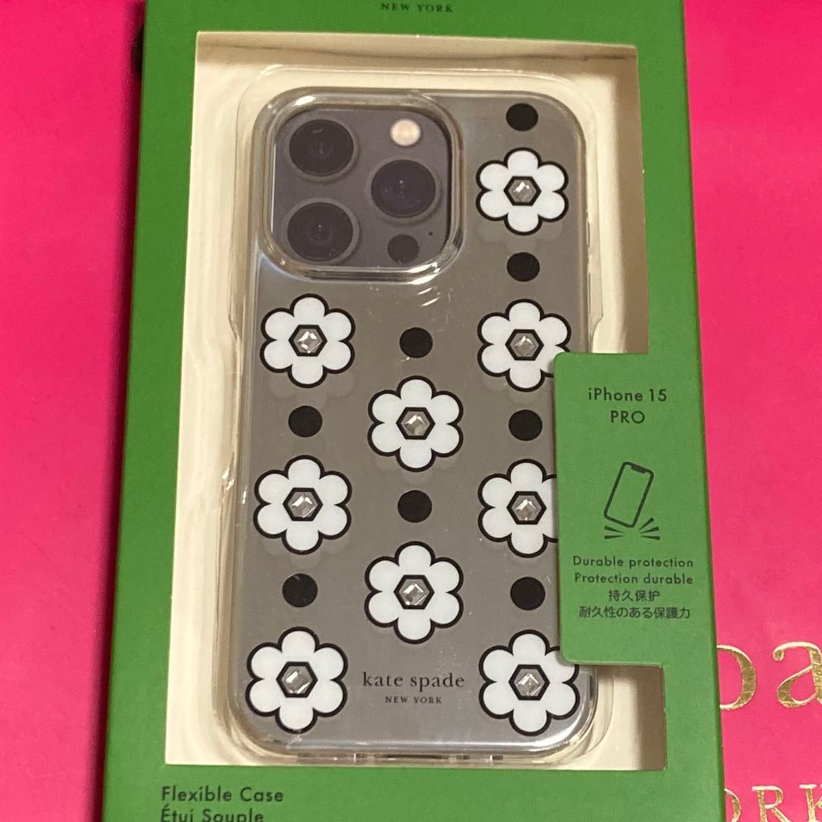 kate spade iPhone 15 Pro ケース