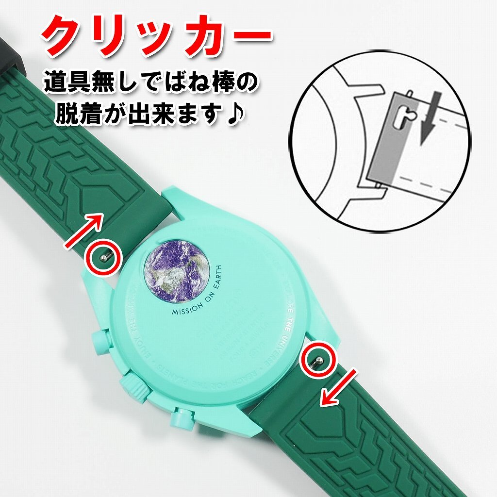 Swatch×OMEGA スウォッチ×オメガ MISSION ON EARTH POLAR LIGHTS Swatch×OMEGA スウォッチ×オメガ MISSION ON EARTH POLAR LIGHTS