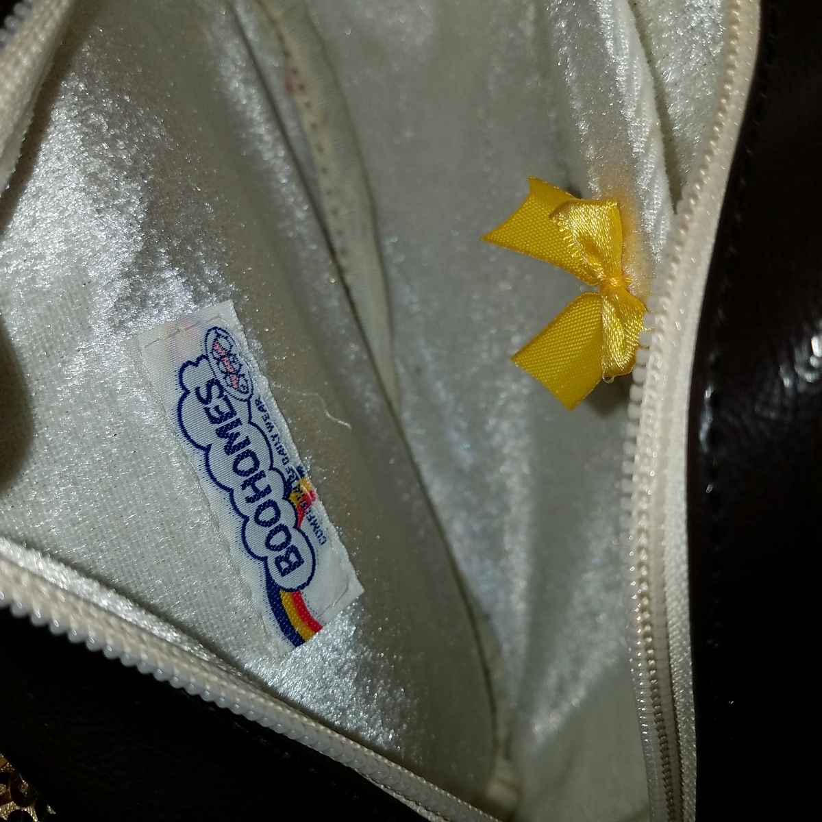  used *BOO HOMES/ spangled ribbon attaching bag 