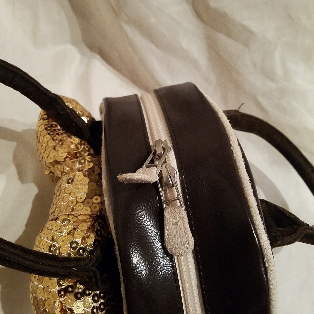  used *BOO HOMES/ spangled ribbon attaching bag 