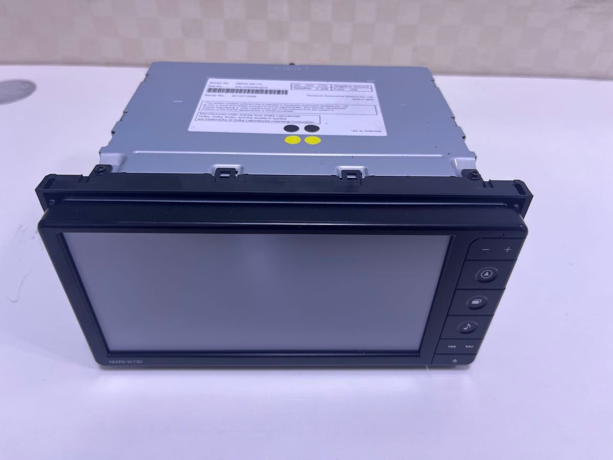 ダイハツ純正ナビ NMZN-W73D 新車外し ワイドスタンダード ダイハツ純正ナビ NMZN-W73D 新車外し ワイドスタンダード