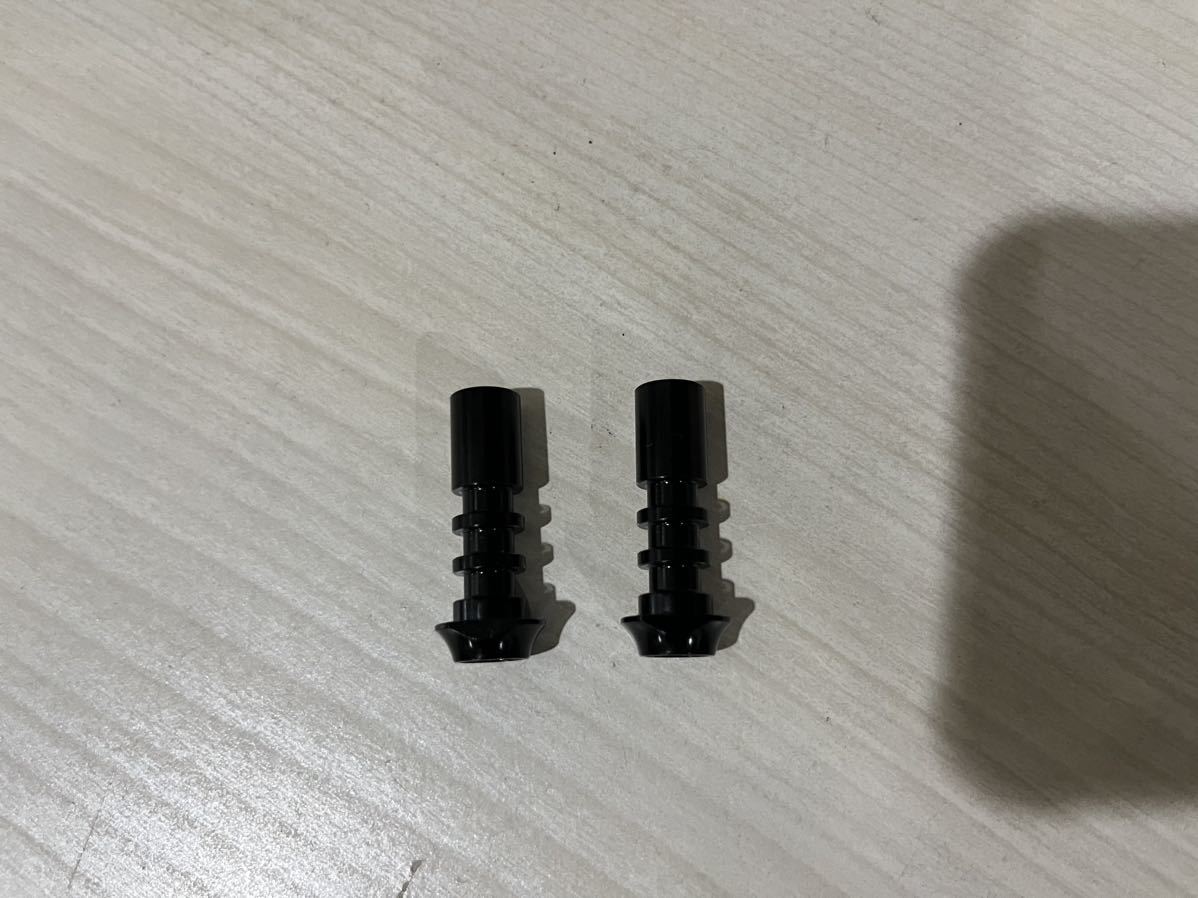 DRT バリアル 軽量スペンサーシャフト ブラック 2個セット 美品 DRT バリアル 軽量スペンサーシャフト ブラック 2個セット 新品