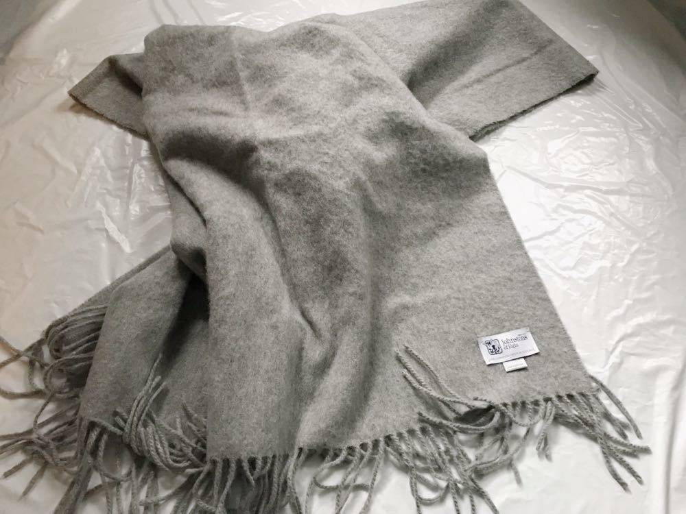 春大特価セール！ CASHMERE 大判ストール カシミヤ ジョンストンズ