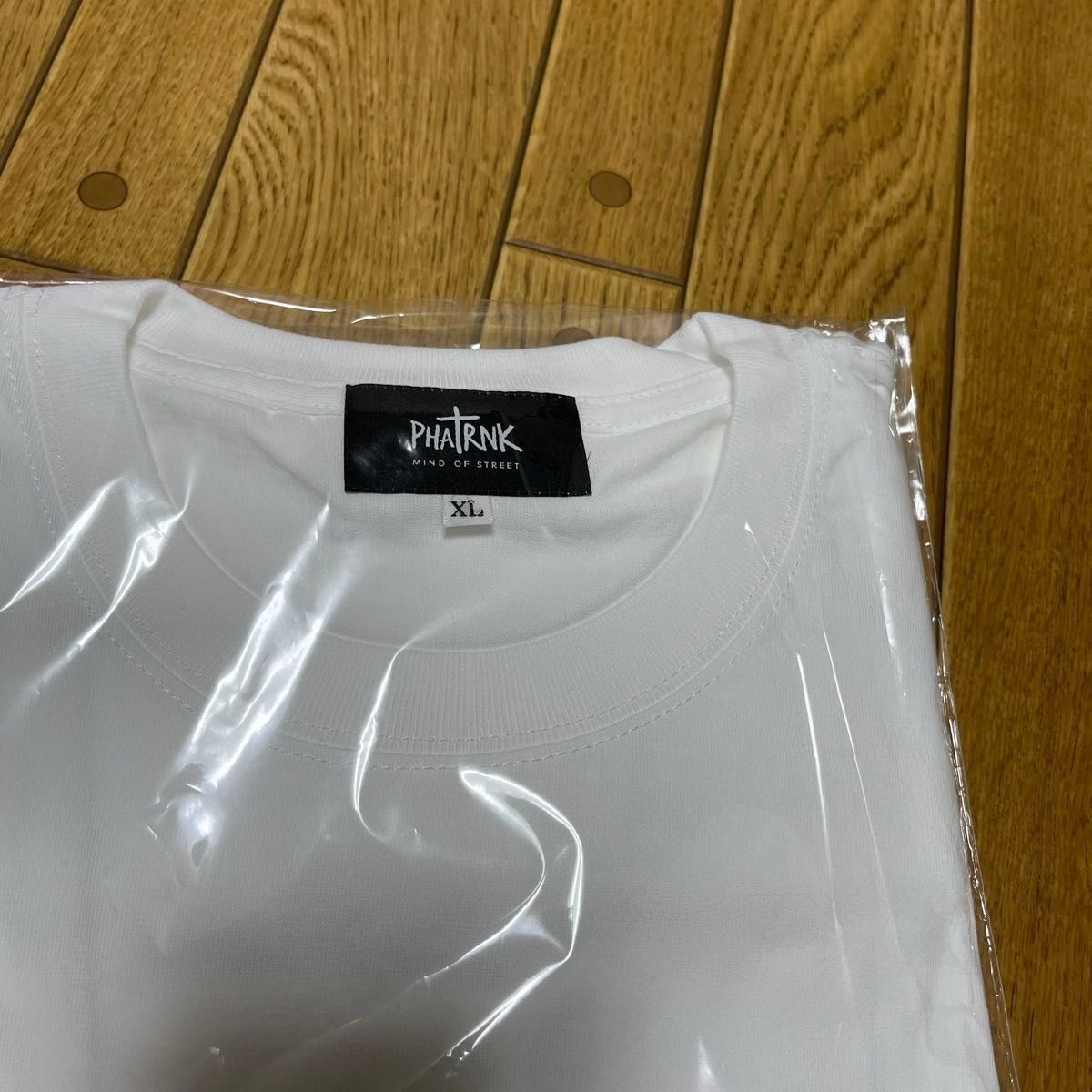 新品 PHATRNK Tシャツ 白色 X L ATTENTION LOGO ファットランク 新品 PHATRNK Tシャツ 白色 X L ATTENTION LOGO ファットランク