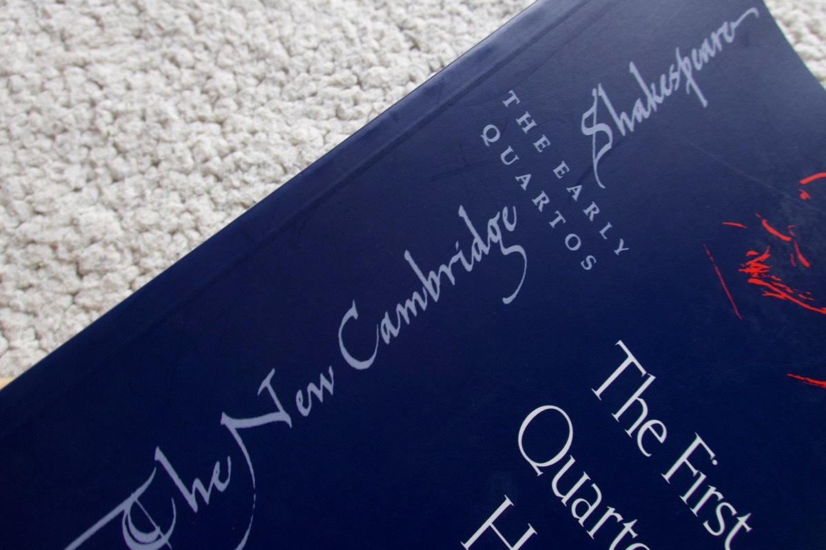 The First Quarto of Hamlet The New Cambridge Shakespeare (Cambridge University Press) 洋書 ケンブリッジ_画像3