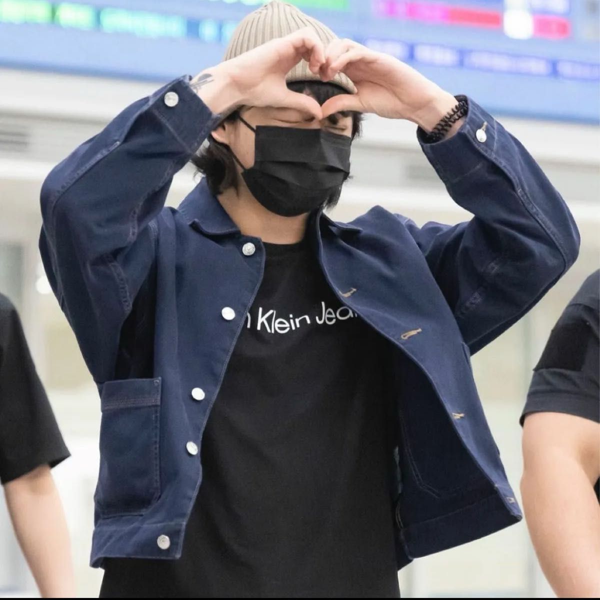BTS ジョングク カルバンクライン ジャケット デニム ワーク BTS ジョングク カルバンクライン ジャケット デニム ワーク