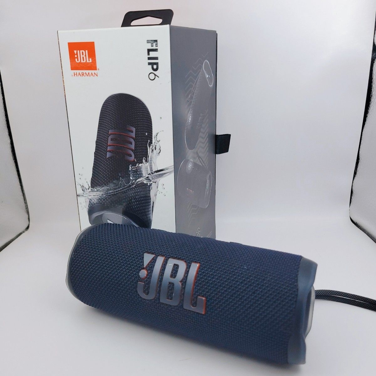 JBL FLIP 6 ポータブルウォータープルーフスピーカー BLK JBL FLIP 6 ポータブルウォータープルーフスピーカー BLK