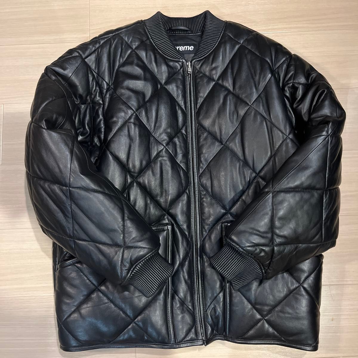 美品 Supreme Quilted Leather Work Jacket シュプリーム レザー 美品 Supreme Quilted Leather Work Jacket シュプリーム レザー