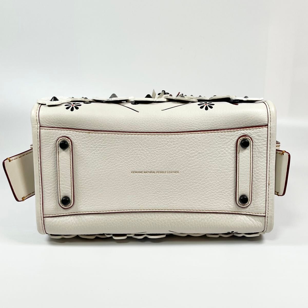 美品】COACH コーチ 2way ショルダー ハンドバッグ ティーローズ 美品】COACH コーチ 2way ショルダー ハンドバッグ ティーローズ