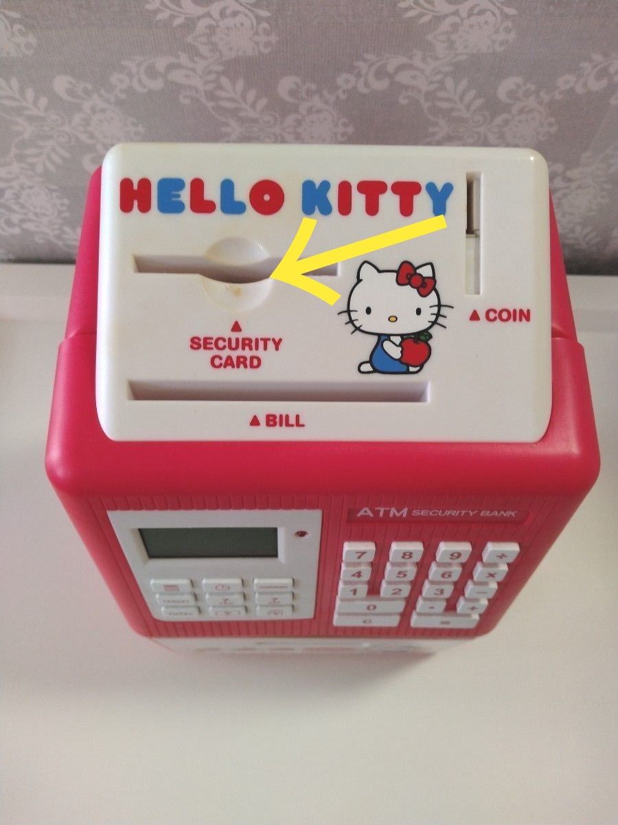 希少 昔の ハローキティ 貯金箱 サンリオ キティちゃん 当時物