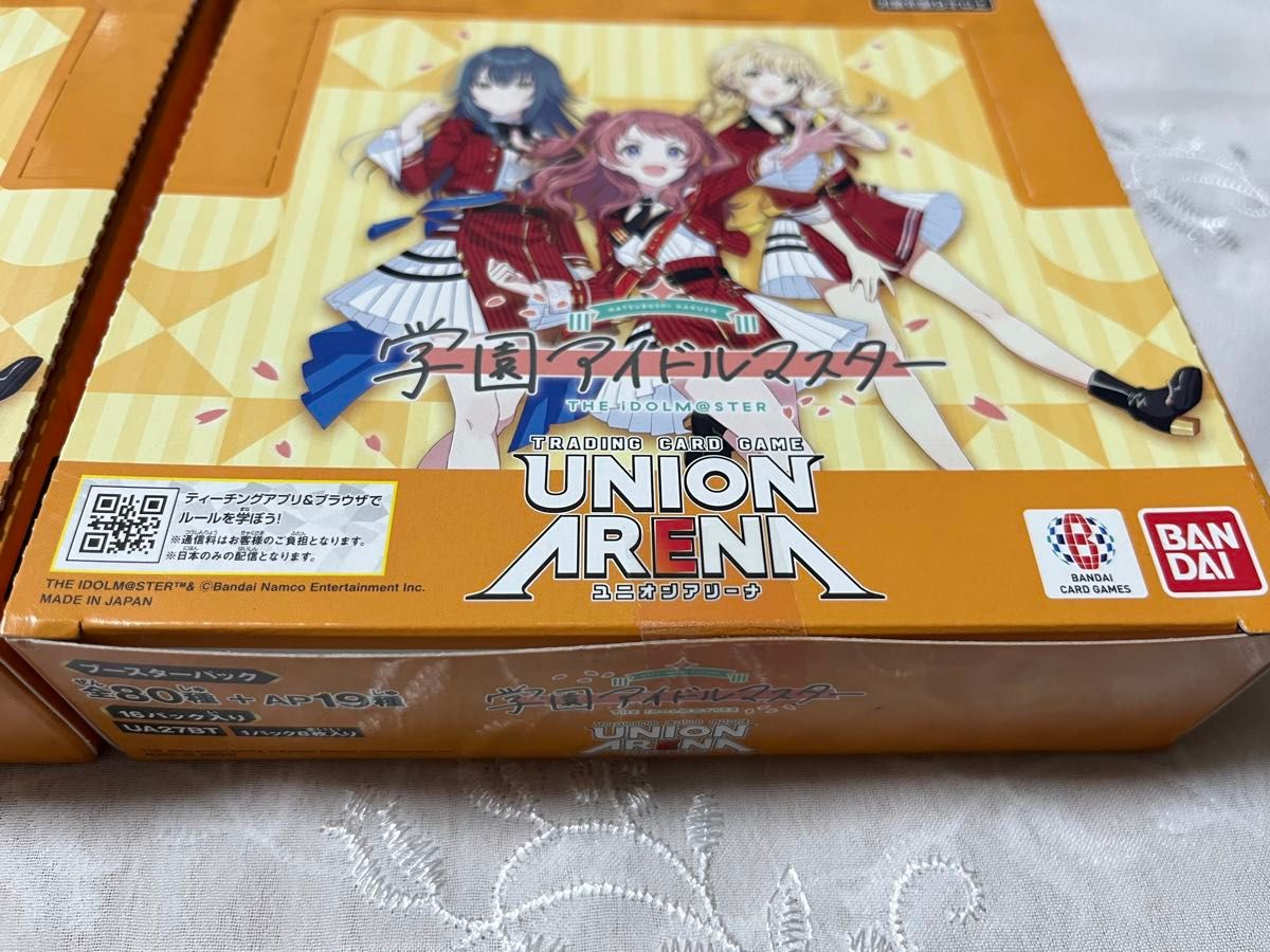 初版)プロモ付 ユニオンアリーナ 学園アイドルマスター UNION 初版)プロモ付 ユニオンアリーナ 学園アイドルマスター UNION
