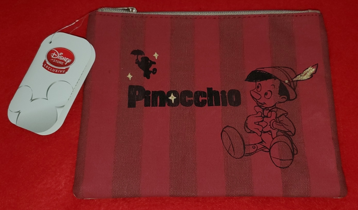  prompt decision Disney store limitation Disney Pinocchio pouch new goods unused including in a package possible 