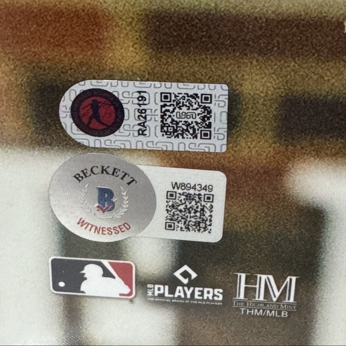 ブレーブス アクーニャJr 直筆サインフォト 2023 NL MVP Beckett ブレーブス アクーニャJr 直筆サインフォト 2023 NL MVP Beckett