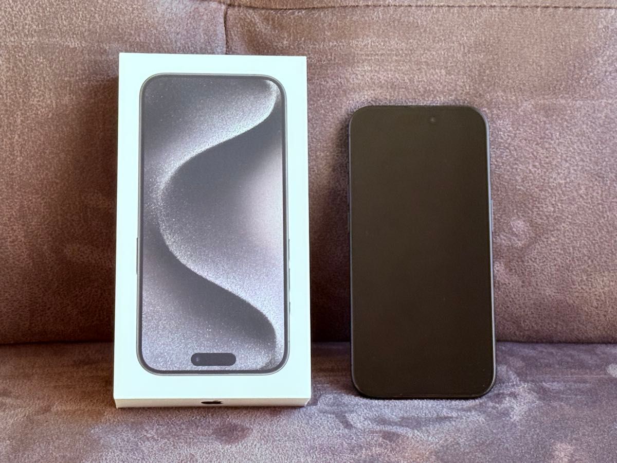 美品 バッテリー95% iPhone 15 Pro 256GB ブラックチタニウム 美品 バッテリー95% iPhone 15 Pro 256GB ブラックチタニウム