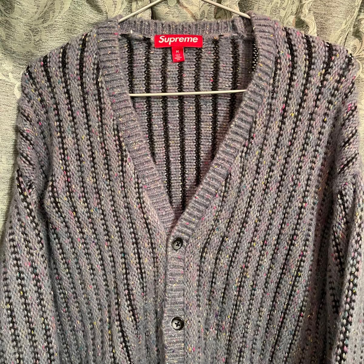 サイズM】SUPREME シュプリーム CONFETTI CARDIGAN|Yahoo サイズM】SUPREME シュプリーム CONFETTI CARDIGAN|Yahoo
