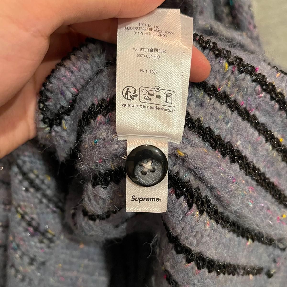 サイズM】SUPREME シュプリーム CONFETTI CARDIGAN|Yahoo サイズM】SUPREME シュプリーム CONFETTI CARDIGAN|Yahoo