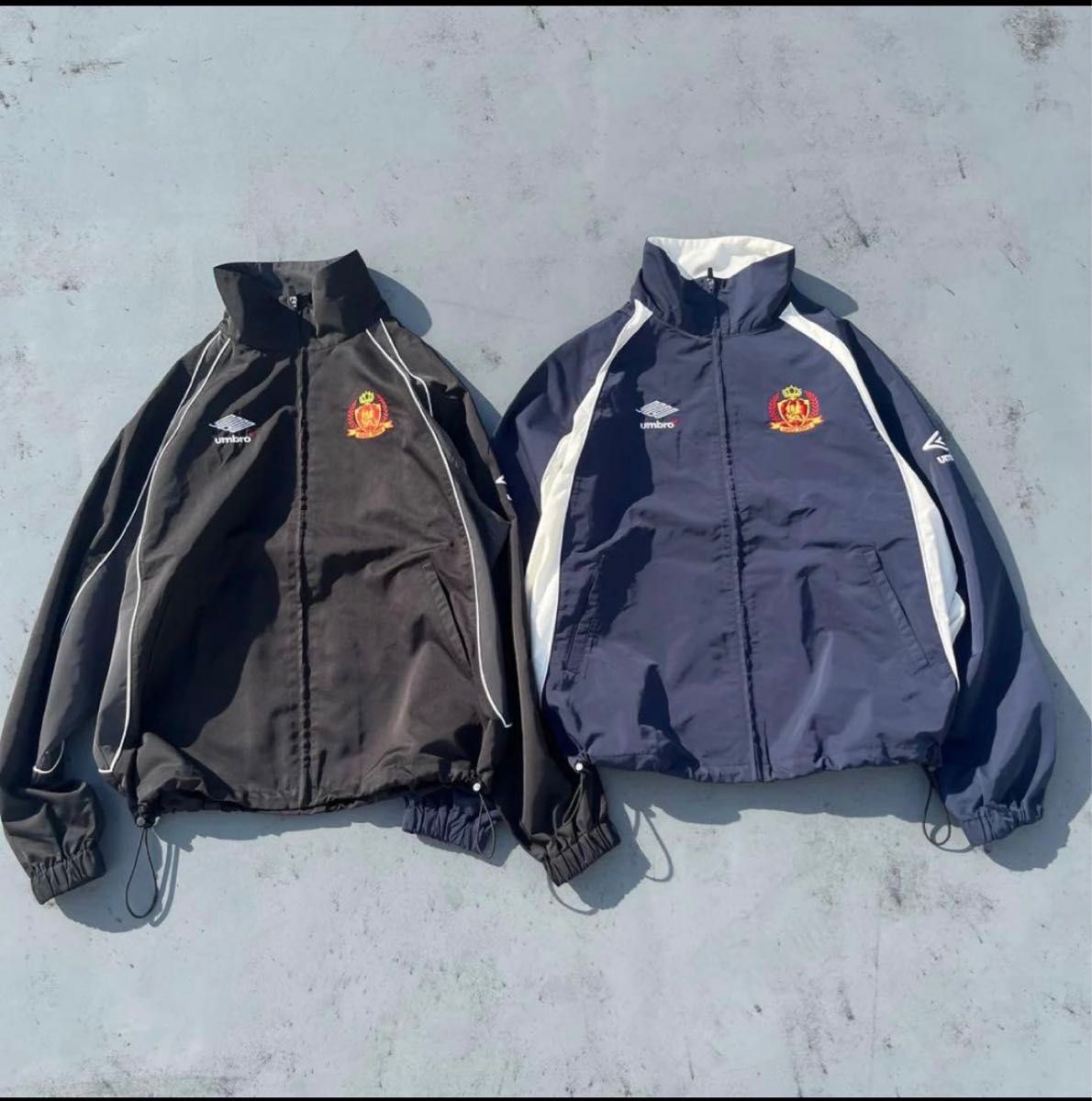 9090 x umbro Emblem Nylon Jacket black|Yahoo!フリマ(旧 9090 x umbro Emblem Nylon Jacket black|Yahoo!フリマ(旧