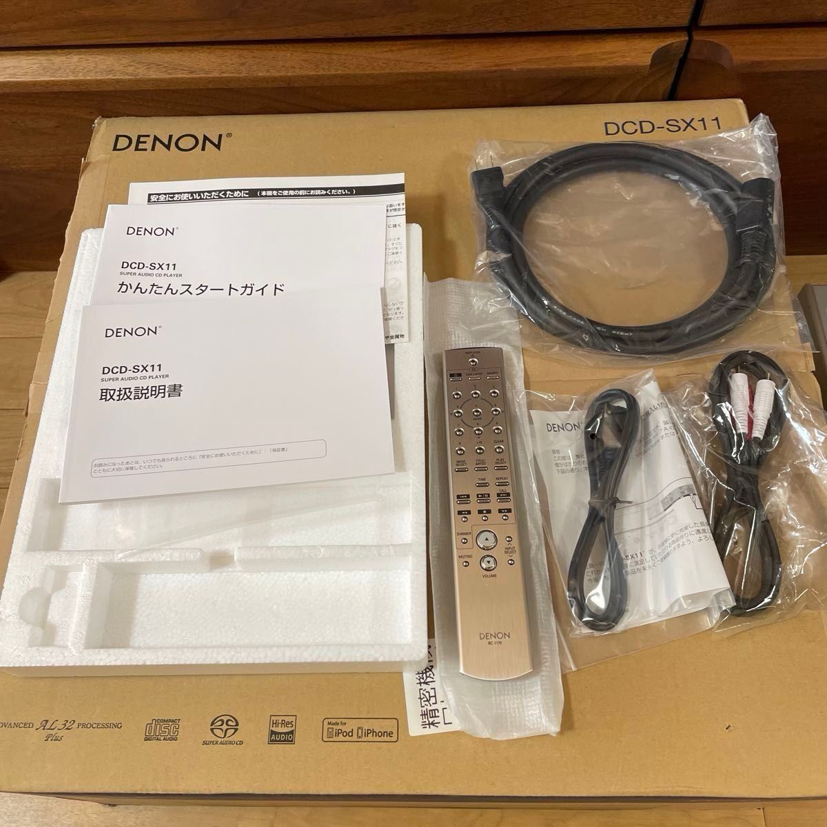 DENON【DCD-SX11 SACD/CDプレーヤー】新品同様 2024年製 保証 DENON【DCD-SX11 SACD/CDプレーヤー】新品同様 2024年製 保証