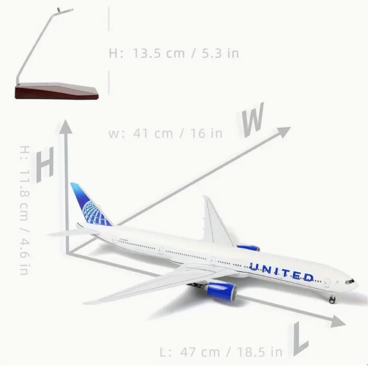 残り1点】ユナイテッド航空 ボーイング777 Boeing777 1/150 残り1点】ユナイテッド航空 ボーイング777 Boeing777 1/150