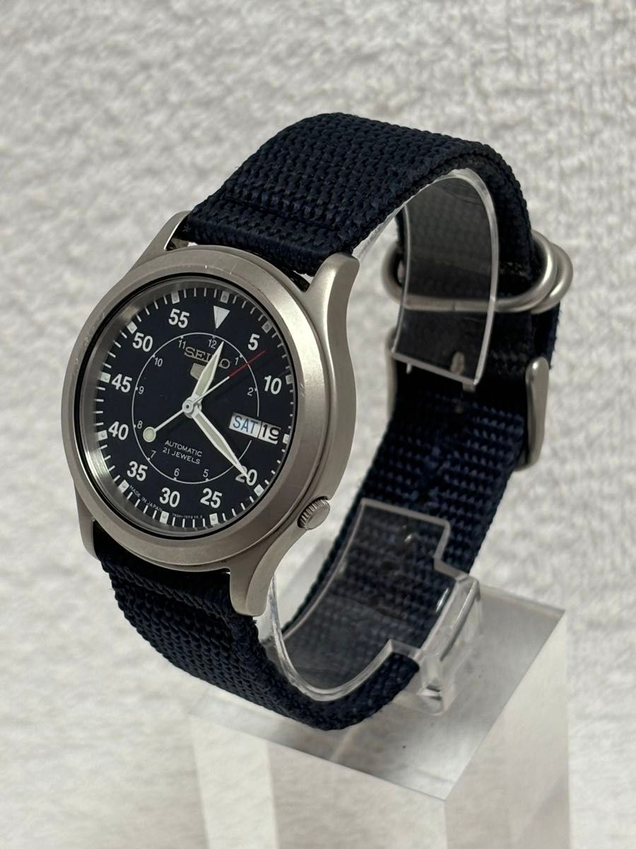 ホットセール - アートトラベルシューズ セイコー SEIKO 5 スケルトン 自動巻き【7S26-03J0】デイデイト その他