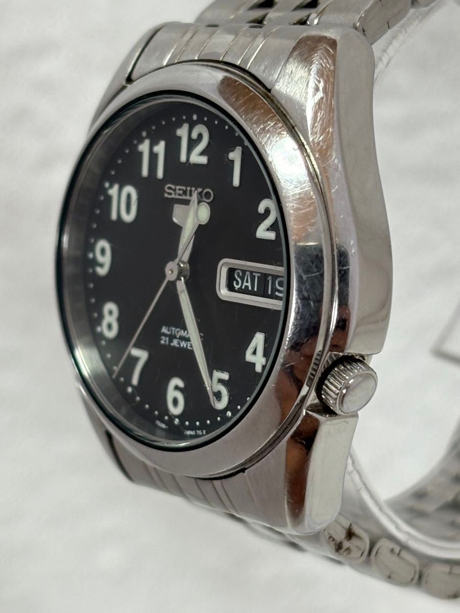 SEIKO セイコー 5 自動巻き【7S26-01V0】デイデイト スケルトン SEIKO セイコー 5 自動巻き【7S26-01V0】デイデイト スケルトン
