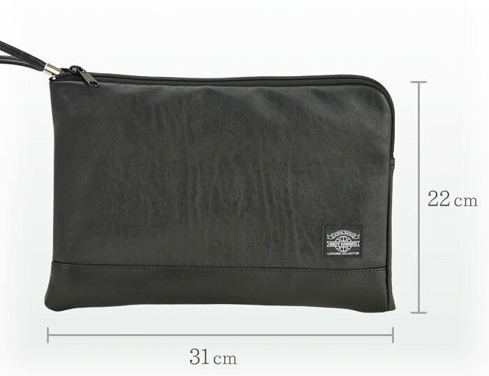 クラッチバッグ ビジネスバッグ メンズ B5ファイル バッグインバッグ 日本製 豊岡製鞄 黒 アンディハワード 31cm ANDY HAWARD 23478